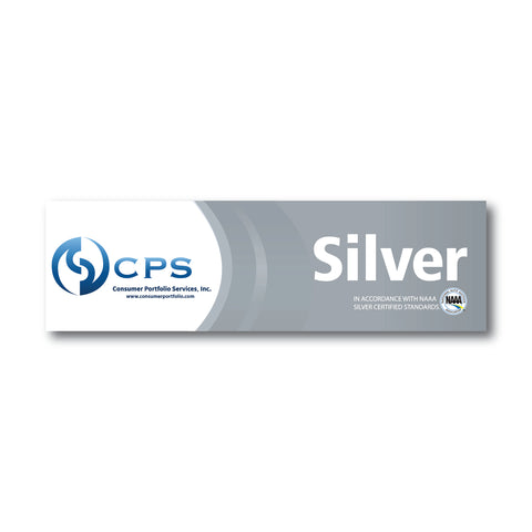CPS Auto Finance NAAA Silver Decal 2025
