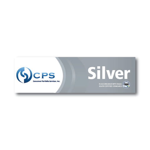 CPS Auto Finance NAAA Silver Decal 2025