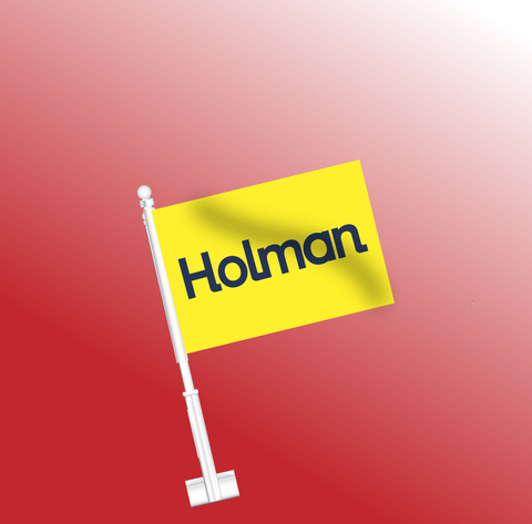 Holman Car Flag