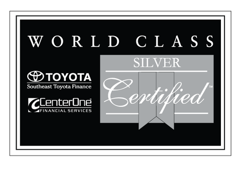 CenterOne Silver Certified Decal