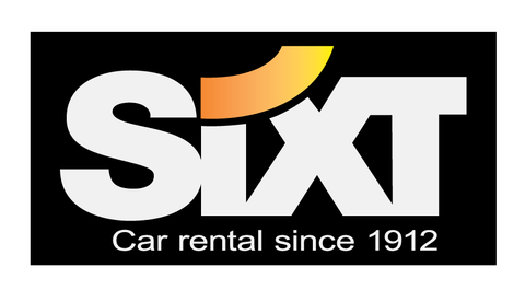 Sixt Car Rental Decal