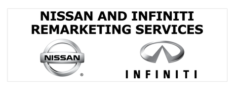 Nissan and Infiniti Remarketing Services Banner
