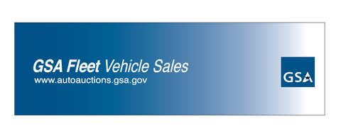 GSA Fleet Vehicle Sales Banner