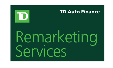 TD Auto Finance Remarketing Services Banner